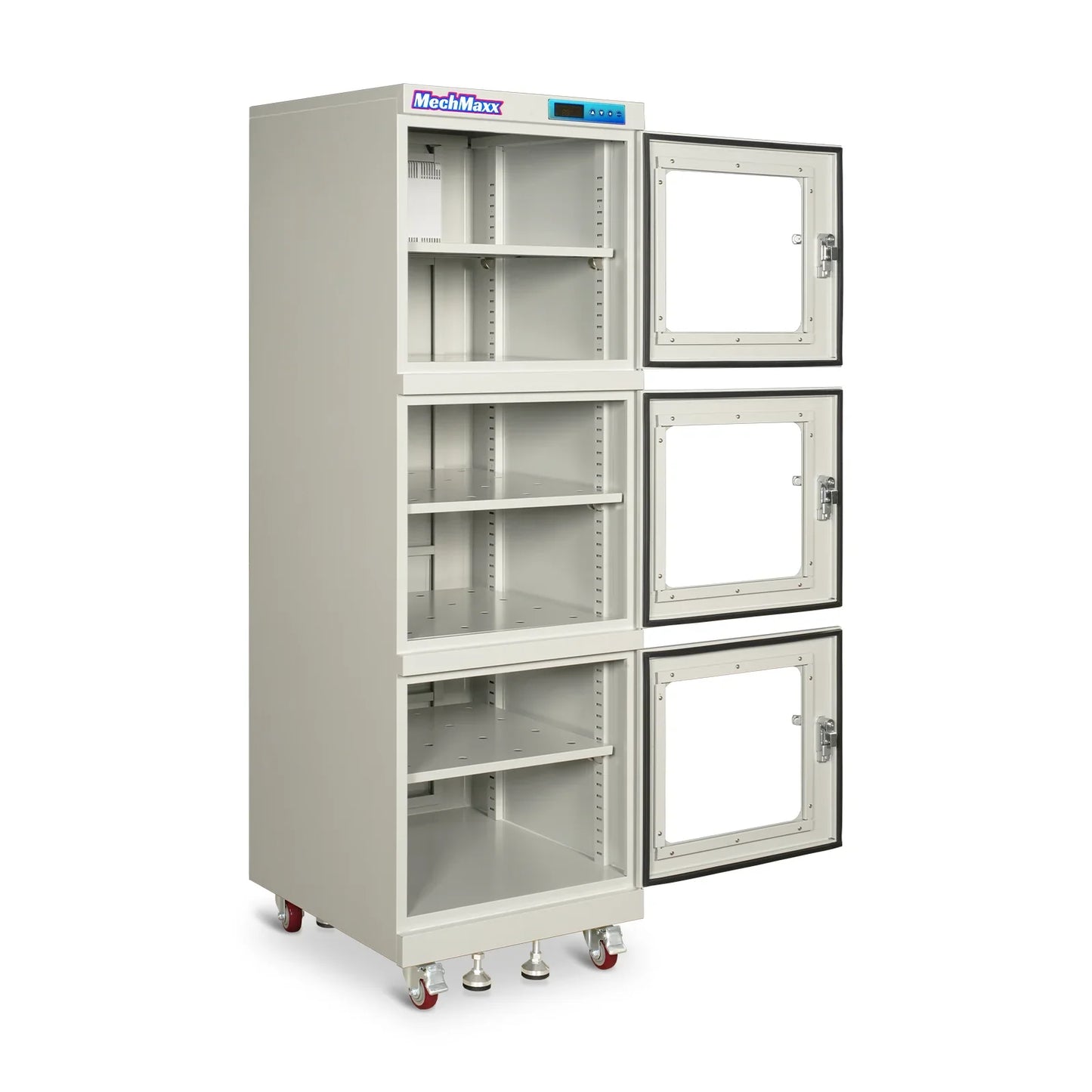 MechMaxx EDC730AW Desiccator Cabinet 730L ESD Electronic Dry Cabinet 20-60% RH Low Humidity Storage White New