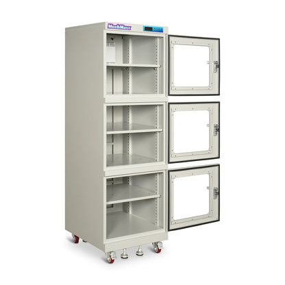 MechMaxx EDC730AW Desiccator Cabinet 730L ESD Electronic Dry Cabinet 20-60% RH Low Humidity Storage White New
