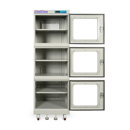 MechMaxx EDC730AW Desiccator Cabinet 730L ESD Electronic Dry Cabinet 20-60% RH Low Humidity Storage White New