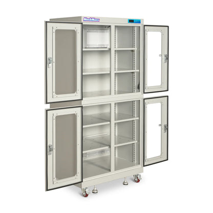 MechMaxx EDC880CW Desiccator Cabinet 1-10% RH Electronic Dry Cabinet 880L ESD Ultra-Low Humidity Storage White New