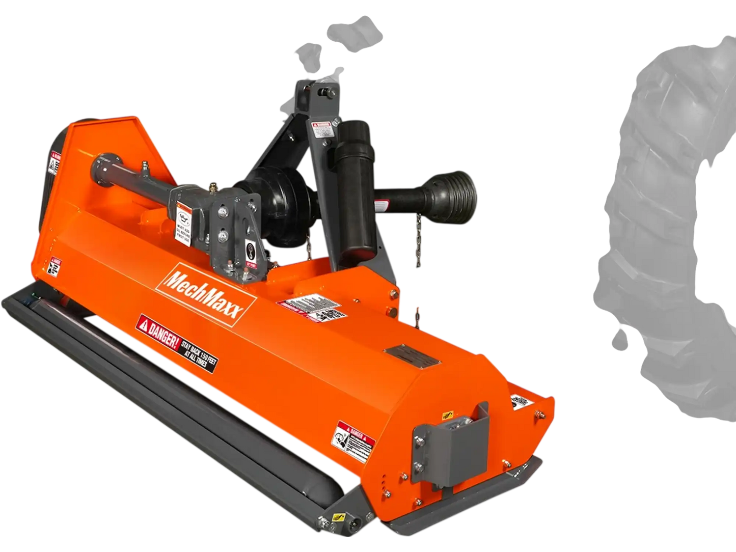 MechMaxx EFS 60 Flail Mower 60" Light-Duty 3 Point PTO Driven 15-35HP New