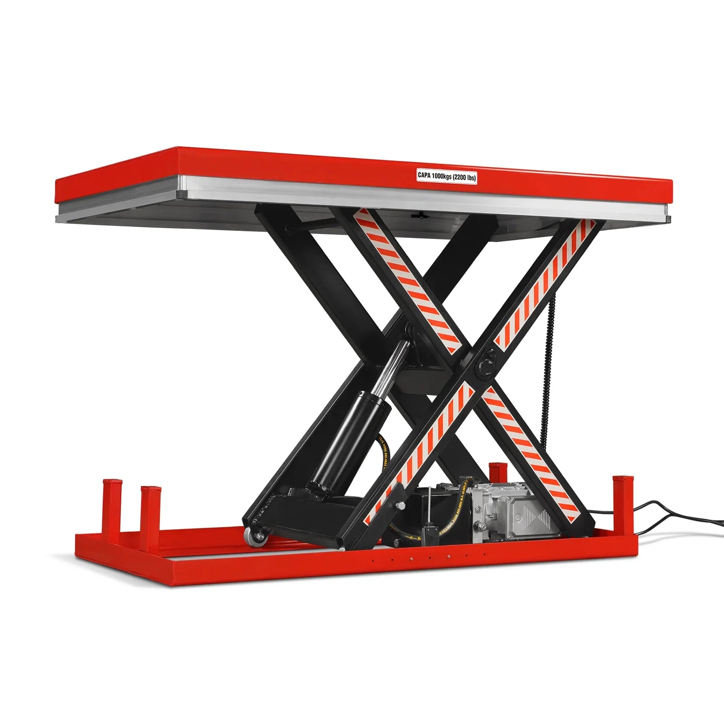 MechMaxx ELT22 Lift Table 2200 lbs Capacity Electric Hydraulic 51.2" x 32.3" Platform 39.4" Lift Height UL Certified Motor New