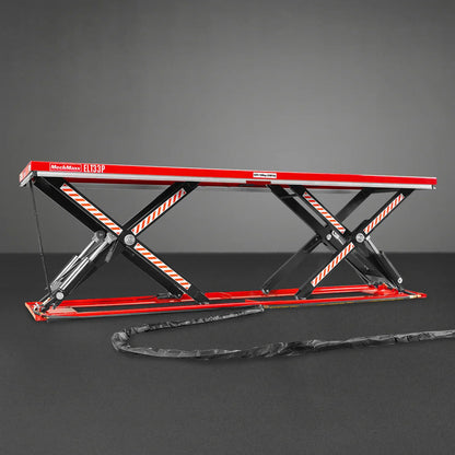 MechMaxx ELT33P Lift Table Stationary Electric Hydraulic Parallel Double Scissor 3300 lbs Capacity 108.3" x 31.5" Platform 33.9" Lift Height UL Certified Motor New