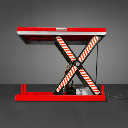 MechMaxx ELT44 Lift Table 4400 lbs Capacity Stationary Powered Hydraulic 51.2" x 33.5" Platform 41.3" Lift Height UL Certified Motor New