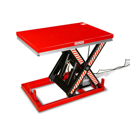 MechMaxx ELT44 Lift Table 4400 lbs Capacity Stationary Powered Hydraulic 51.2" x 33.5" Platform 41.3" Lift Height UL Certified Motor New
