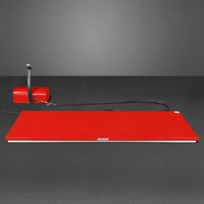 MechMaxx ELT66P Lift Table Stationary Electric Hydraulic Parallel Double Scissor 6600 lbs Capacity 112.9 x 39.4" Platform 34.3" Lift Height UL Certified Motor New