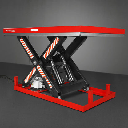 MechMaxx ELT88 Lift Table 8800 lbs Capacity Stationary Hydraulic 66.9" x 47.2" Platform 43.3" Height UL Certified Motor New