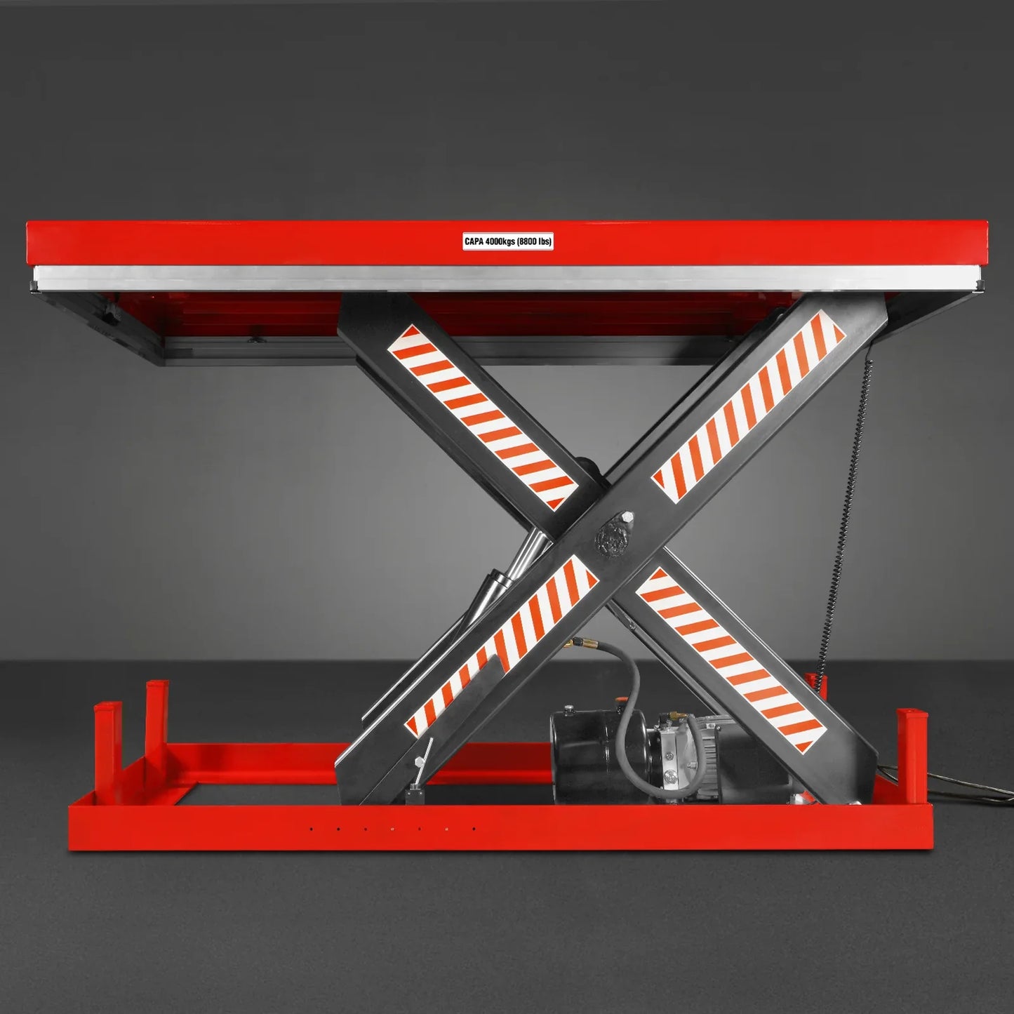 MechMaxx ELT88 Lift Table 8800 lbs Capacity Stationary Hydraulic 66.9" x 47.2" Platform 43.3" Height UL Certified Motor New