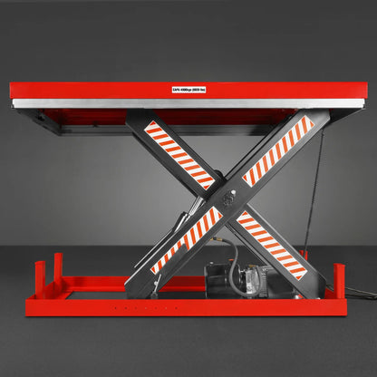 MechMaxx ELT88 Lift Table 8800 lbs Capacity Stationary Hydraulic 66.9" x 47.2" Platform 43.3" Height UL Certified Motor New