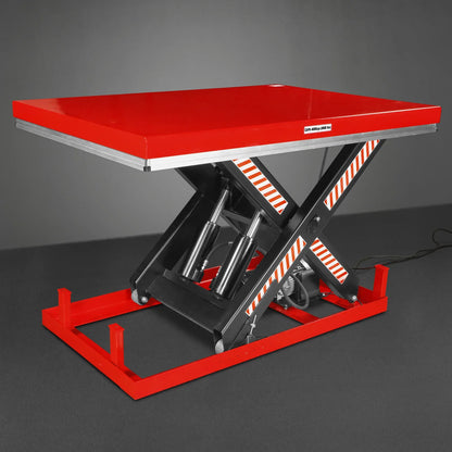 MechMaxx ELT88 Lift Table 8800 lbs Capacity Stationary Hydraulic 66.9" x 47.2" Platform 43.3" Height UL Certified Motor New