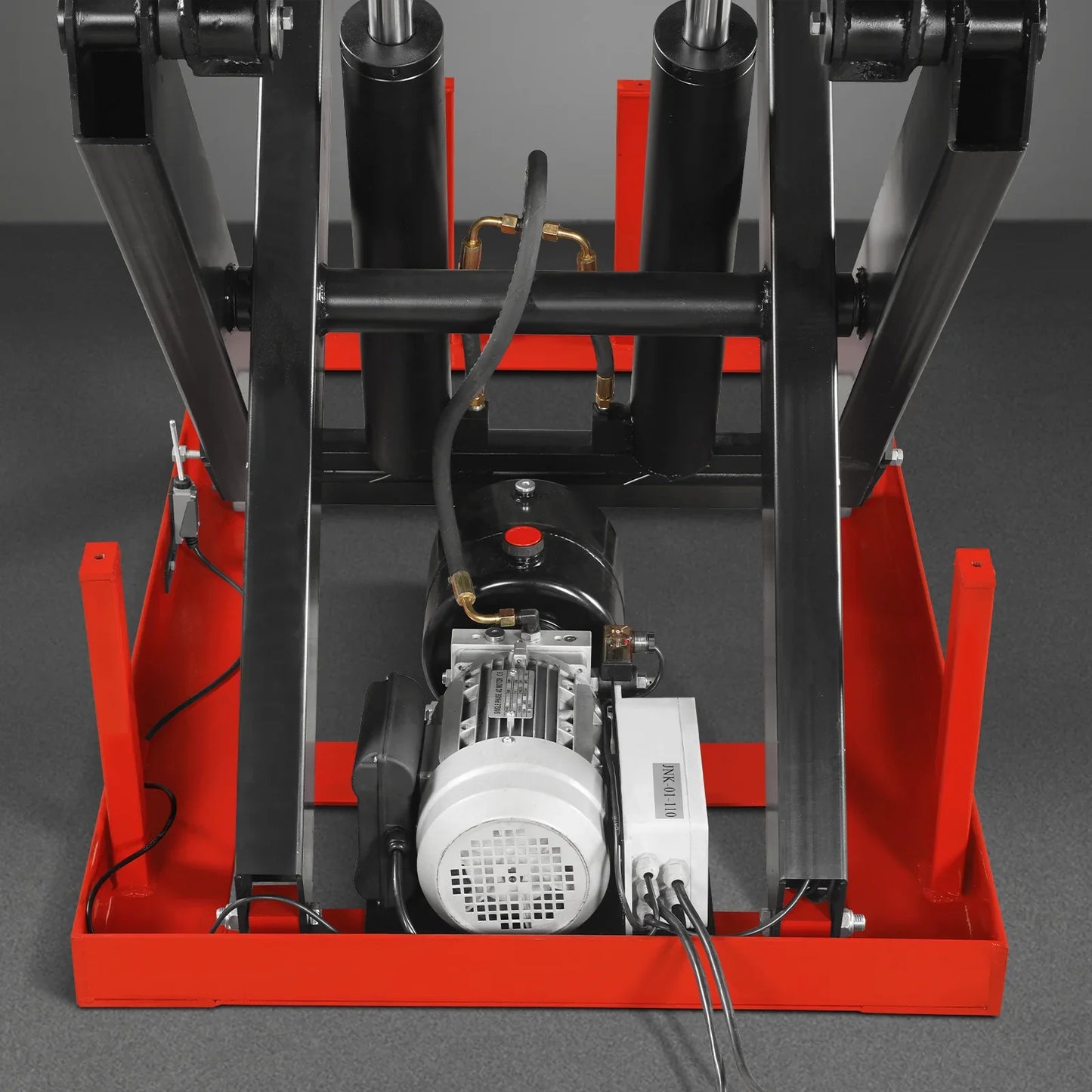 MechMaxx ELTD44 Lift Table 4400 lbs Capacity Stationary Electric Hydraulic Double Scissor 51.2" x 33.5" Platform 70.1" Lift Height UL Certified Motor New