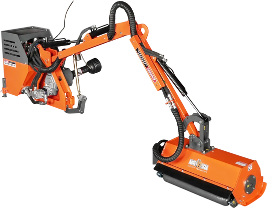 MechMaxx ERM80 Flail Mower 31.5" Remote Control 3-Point Boom Maximum Reach 11' 2" 20-55 HP New