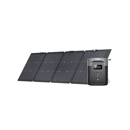 Ecoflow Delta 2 Max with 220W Solar Panel (PV220w)