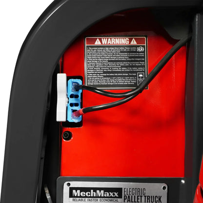 MechMaxx LPT44 Pallet Jack 4400 lbs Lithium-ion Electric 45x27" Fork 48V 30Ah Removable Battery Walkie Type New