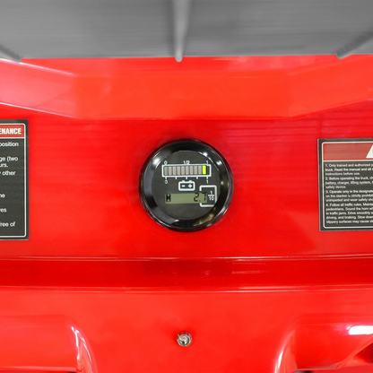 MechMaxx F33-98S Stacker 3300 lbs Lithium-ion Electric Straddle 98" Lift Adjustable Legs & Forks New