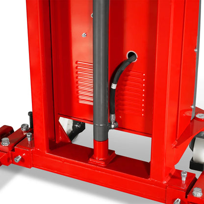 MechMaxx S33-118S Stacker 3300lbs Semi-Electric Straddle 118" Lift Adjustable Legs & Forks New