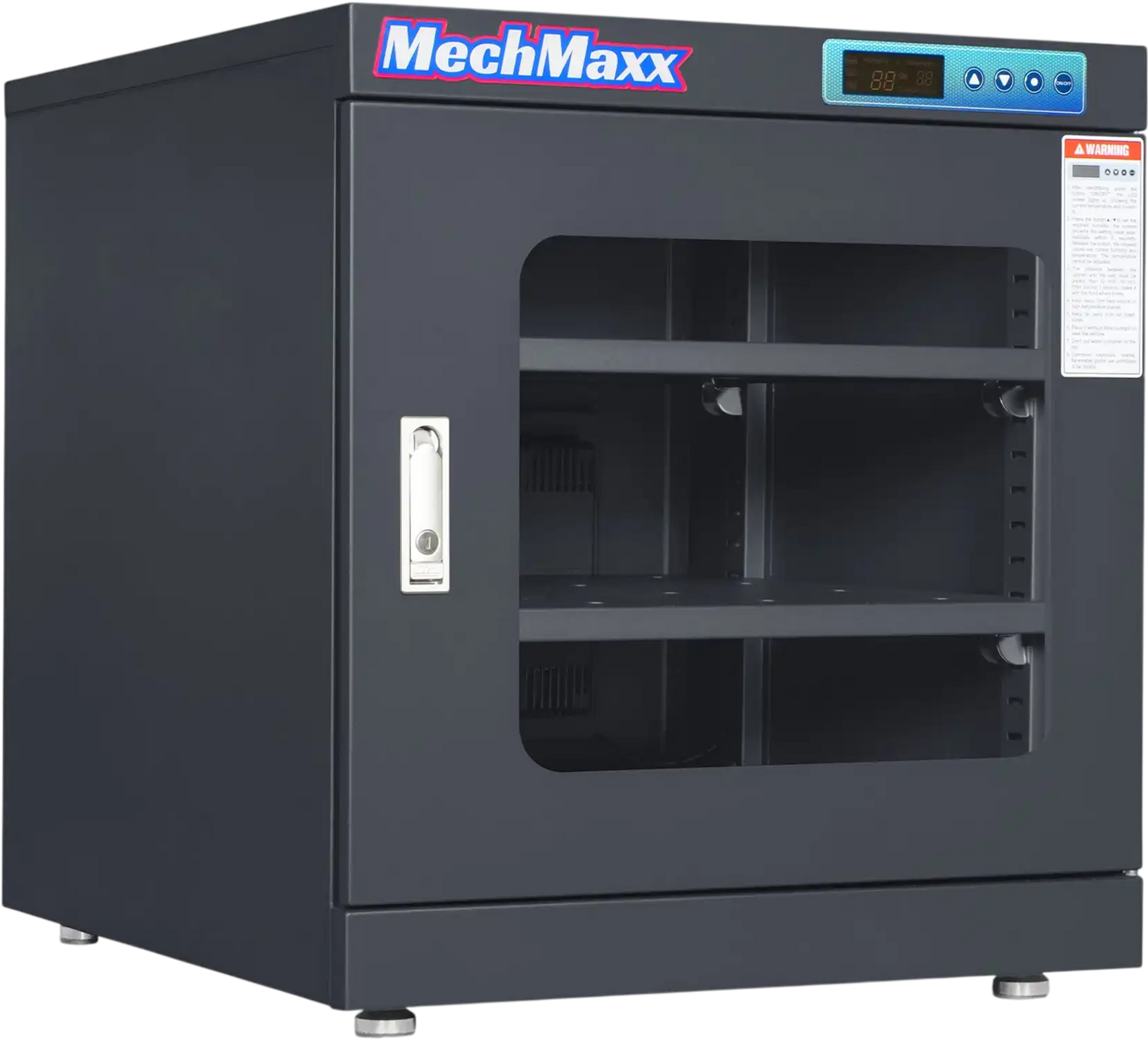 MechMaxx EDC210C Desiccator Cabinet 1-10% RH Electronic Dry Cabinet 210L ESD Ultra-Low Humidity Storage New