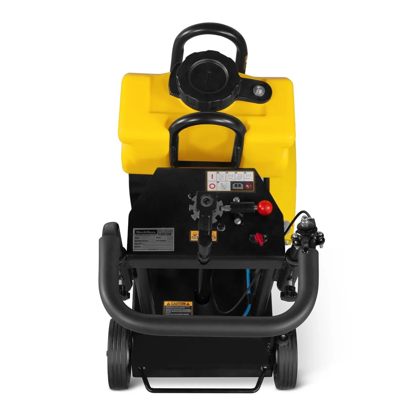MechMaxx FS350H Concrete Floor Saw Honda GX160 Walk-Behind 14" Blade 4" Cutting Depth New