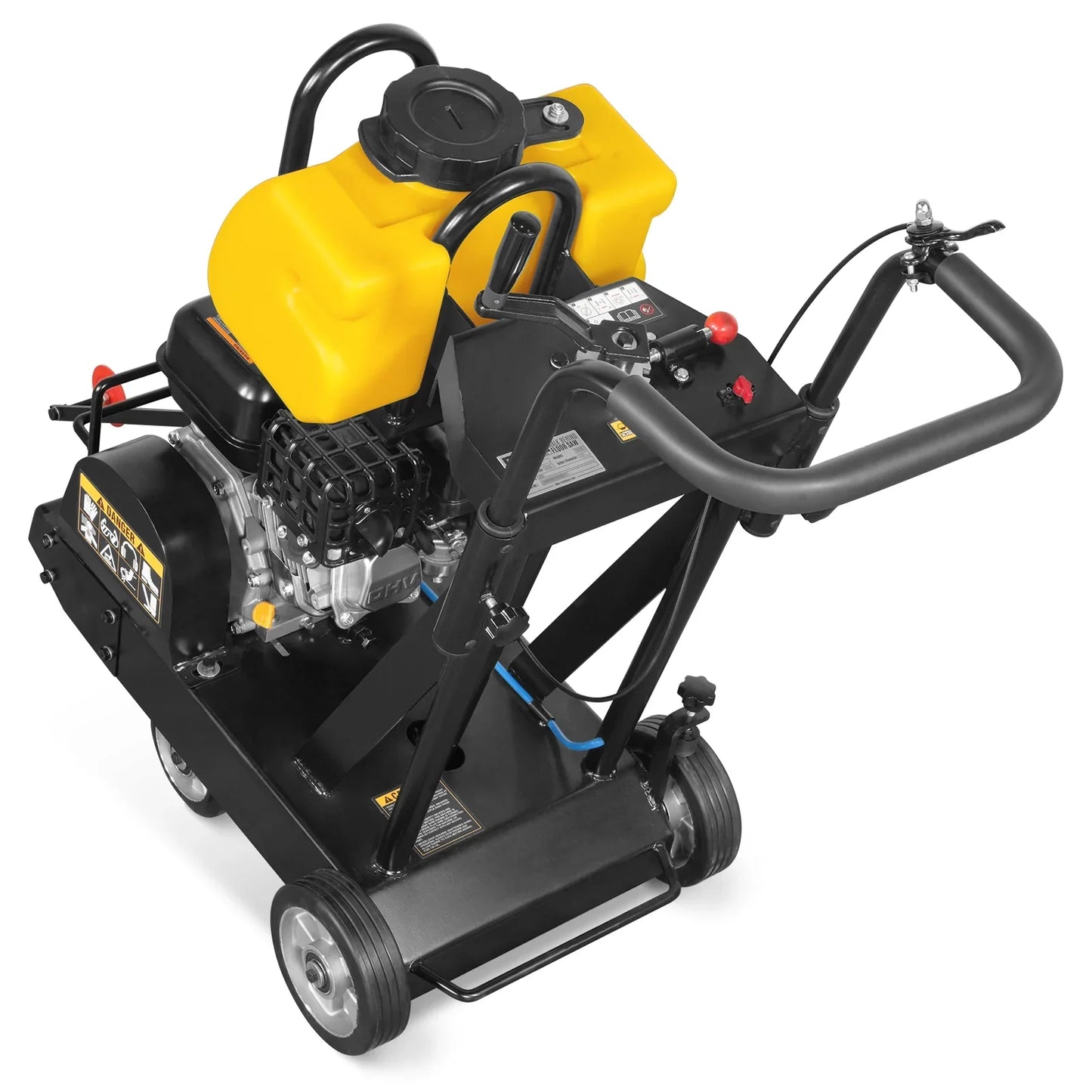 MechMaxx FS350Z Concrete Floor Saw 5.8 HP Walk-Behind 14" Blade 4" Cutting Depth New
