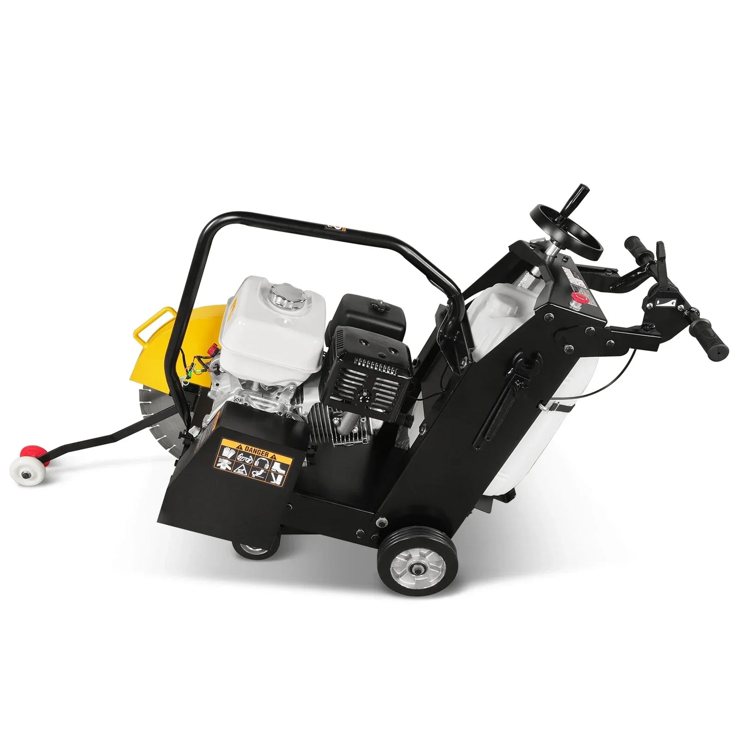 MechMaxx FS480H Concrete Floor Saw Honda GX390 Walk-Behind 20" Blade 7" Cutting Depth New