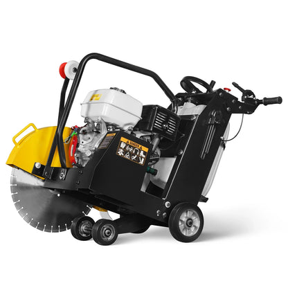 MechMaxx FS480H Concrete Floor Saw Honda GX390 Walk-Behind 20" Blade 7" Cutting Depth New