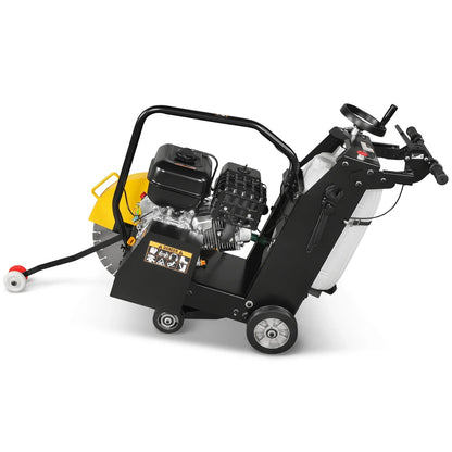 MechMaxx FS480Z Concrete Floor Saw 15 HP Walk-Behind 20" Blade 7" Cutting Depth New