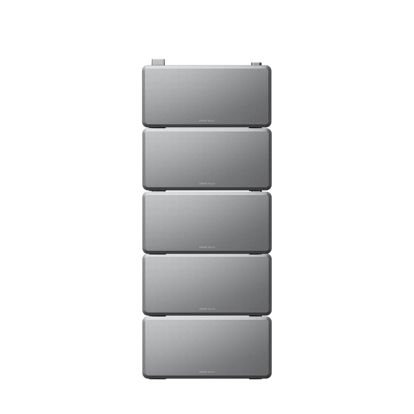 Five Anker SOLIX E10 Battery Module