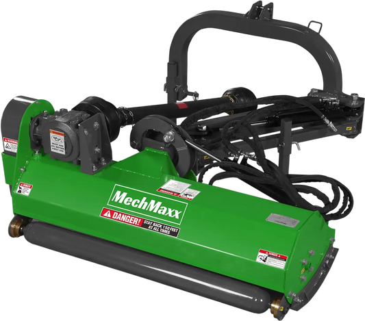 MechMaxx VAM 48 Flail Mower 48" Standard 3 Point Offset Ditch Bank 25-50HP New