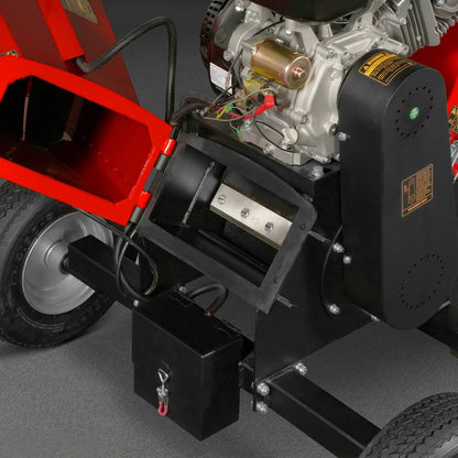 MechMaxx GS1500 Wood Chipper 5" Electric Start ZONSEN 459cc Gasoline Engine Powered New