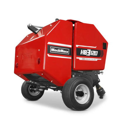MechMaxx HB3120, HT100, DM8 Hay Equipment Bundles Hay Baler Hay Rake Tedder Disc Mower Bundle New