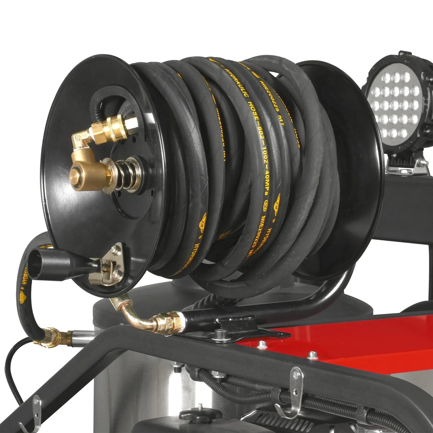 MechMaxx HPW40HBT Pressure Washer 4000 PSI 4 GPM Honda Electric Start Hot Water Skid Mounted w/ 245 Gal Tank New