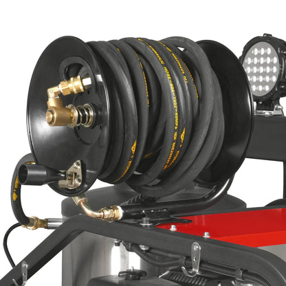 MechMaxx HPW40HT Pressure Washer 4000 PSI 4 GPM Honda Electric Start Hot Water Skid Mounted 175 Gal Tank New