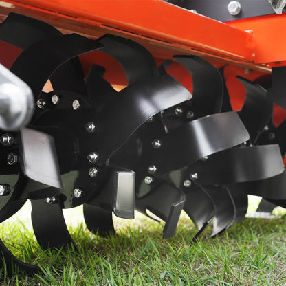 MechMaxx HRT80 Rotary Tiller 80" Heavy Duty 3 Point Hitch Cat.2 Gear Drive PTO Shaft Included Slip Clutch 40-80 HP New