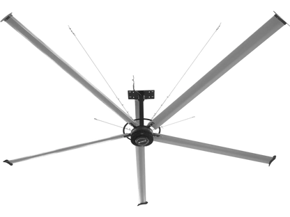 MechMaxx 20FT3PH Industrial Ceiling Fans 20' HVLS 208-240V 3-Phase Energy Efficient Large Area Air Circulation Warehouse Factory New