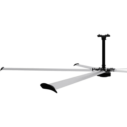 MechMaxx 16FT1PH Industrial Ceiling Fan HVLS 208-240V 1Ph Energy Efficient Large Area Air Circulation for Warehouses & Factories New