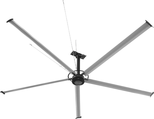 MechMaxx 16FT3PH Industrial Ceiling Fans 16' HVLS 208-240V 3Ph Energy Efficient Large Area Air Circulation Warehouse Factory New
