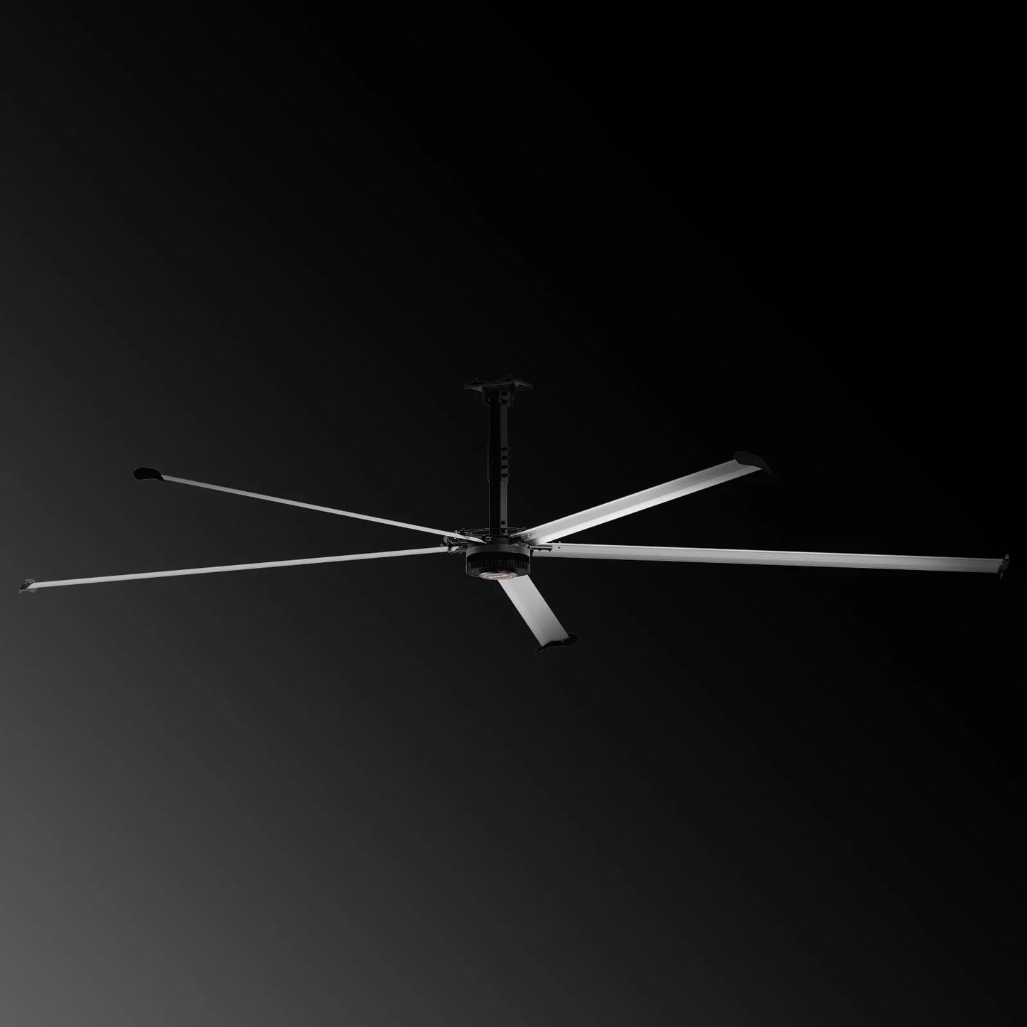 MechMaxx 18FT1PH Industrial Ceiling Fans 18' HVLS 208-240V 1Ph Energy Efficient Large Area Air Circulation for Warehouses & Factories New