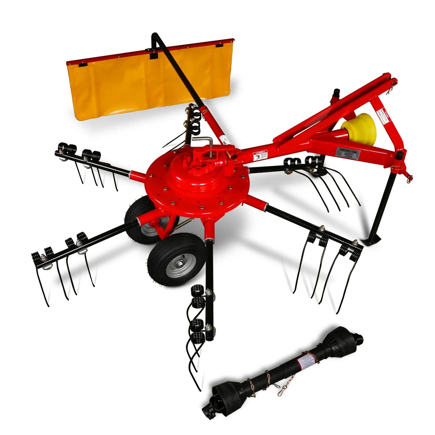 MechMaxx HB3120, HT100, DM8 Hay Equipment Bundles Hay Baler Hay Rake Tedder Disc Mower Bundle New