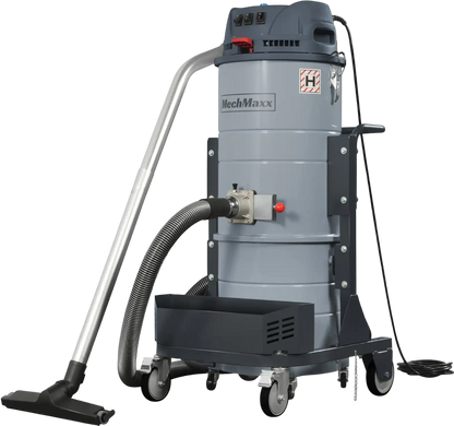 MechMaxx IVA3M Wet Dry Vacuum Industrial HEPA Filter 3 Motor 3.3 HP 285 CFM 16 Gallon 110V 1 Phase New