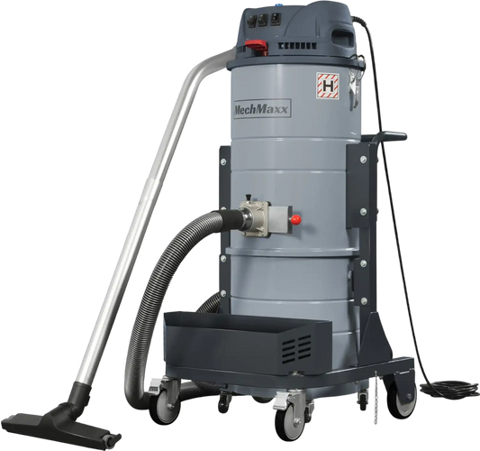 MechMaxx IVA3M Wet Dry Vacuum Industrial HEPA Filter 3 Motor 3.3 HP 285 CFM 16 Gallon 110V 1 Phase New
