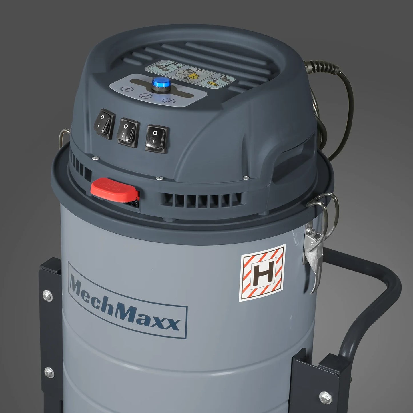MechMaxx IVA3M Wet Dry Vacuum Industrial HEPA Filter 3 Motor 3.3 HP 285 CFM 16 Gallon 110V 1 Phase New