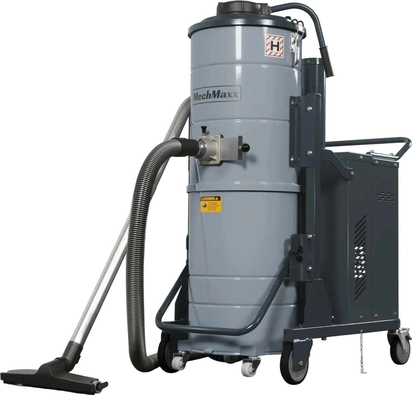 MechMaxx IVB230 Wet Dry Vacuum Industrial HEPA Filter Continuous Duty 8.6 HP 364 CFM 26.4 Gallon 230V 3 Phase New