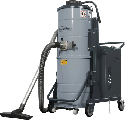 MechMaxx IVB480 Wet Dry Vacuum Industrial HEPA Filter Continuous Duty 8.6 HP 364 CFM 26.4 Gallon 480V 3Phase New
