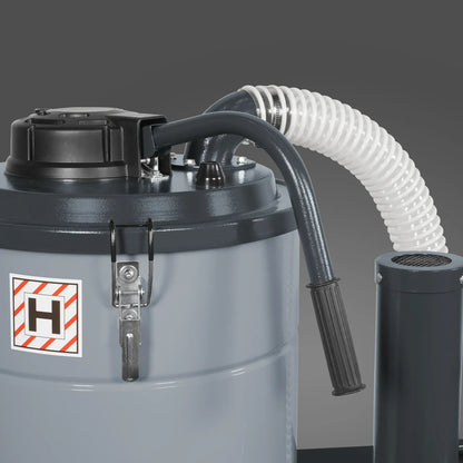 MechMaxx IVB230 Wet Dry Vacuum Industrial HEPA Filter Continuous Duty 8.6 HP 364 CFM 26.4 Gallon 230V 3 Phase New