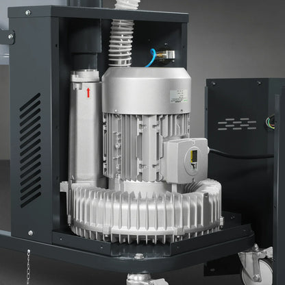 MechMaxx IVB480 Wet Dry Vacuum Industrial HEPA Filter Continuous Duty 8.6 HP 364 CFM 26.4 Gallon 480V 3Phase New
