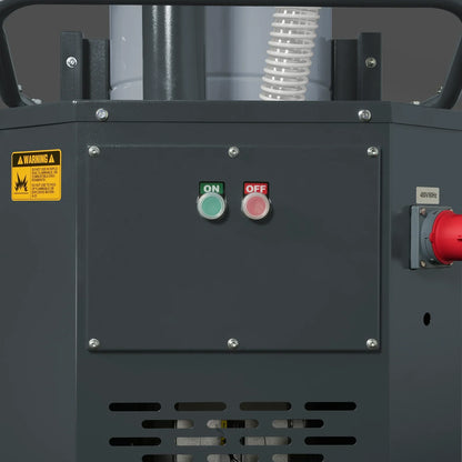 MechMaxx IVB480 Wet Dry Vacuum Industrial HEPA Filter Continuous Duty 8.6 HP 364 CFM 26.4 Gallon 480V 3Phase New