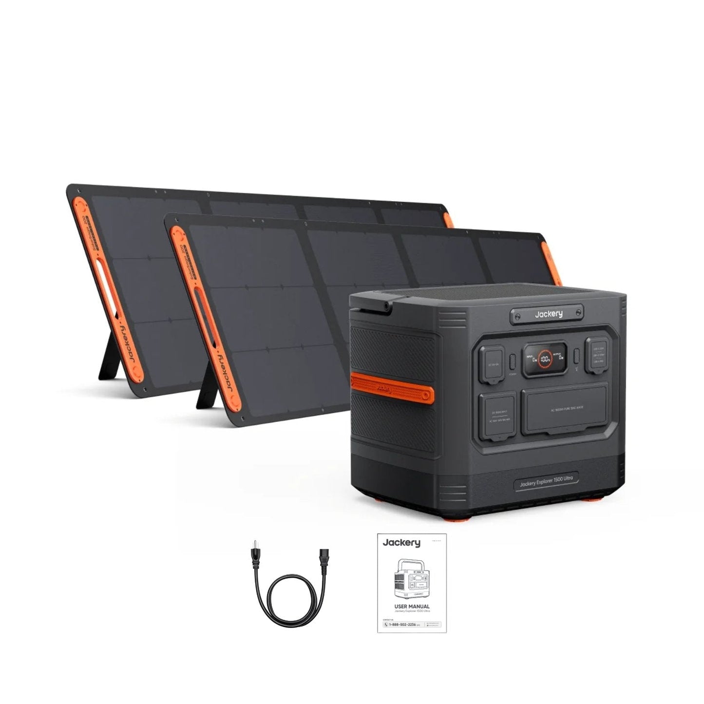 Jackery Explorer 1500 Ultra With 2 200 Watt Solar Panels