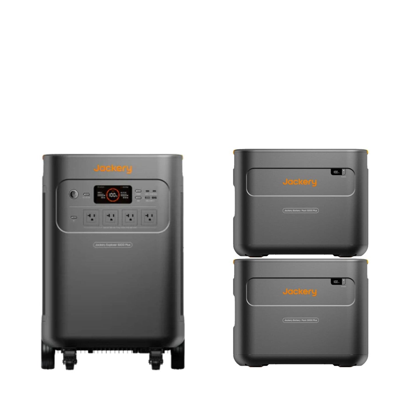 Jackery Explorer 5000 Plus + 2 Jackery Battery Pack 5000 Plus