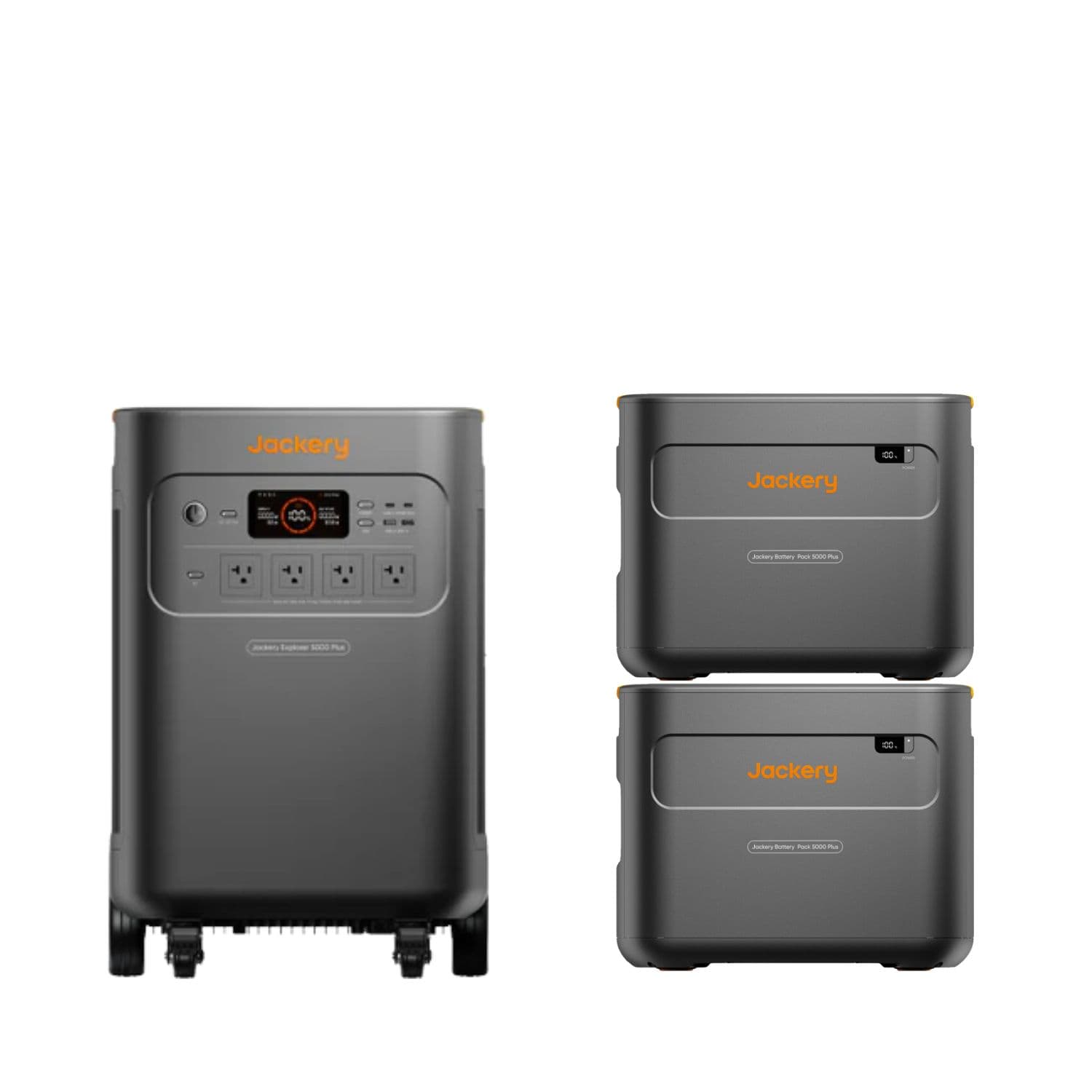 Jackery Explorer 5000 Plus + 2 Jackery Battery Pack 5000 Plus