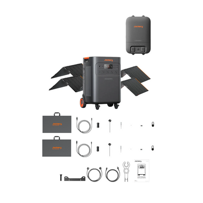 Jackery Explorer 5000 Plus + 2 x 500X Solar Panel + 1 x Smart Home Transfer Switch Inclusions